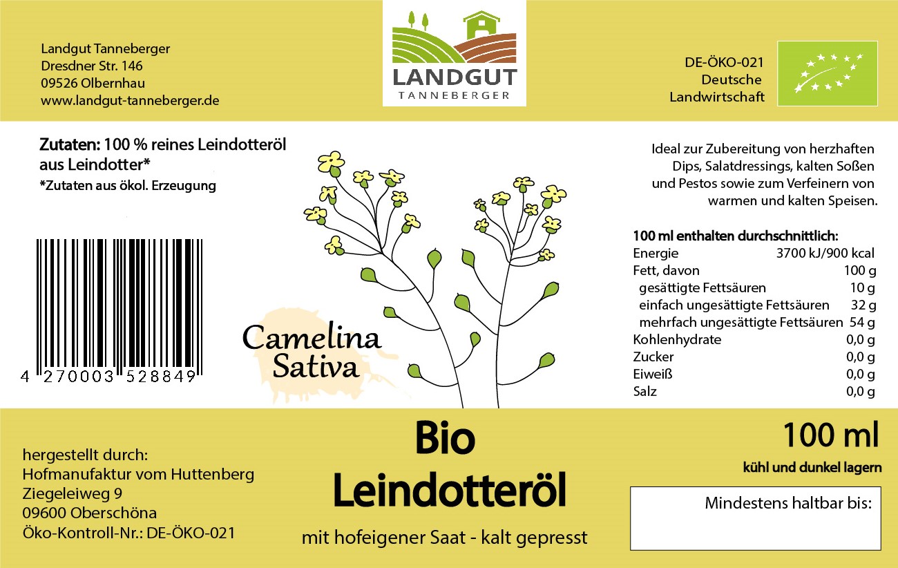 Leindotteröl 100 ml