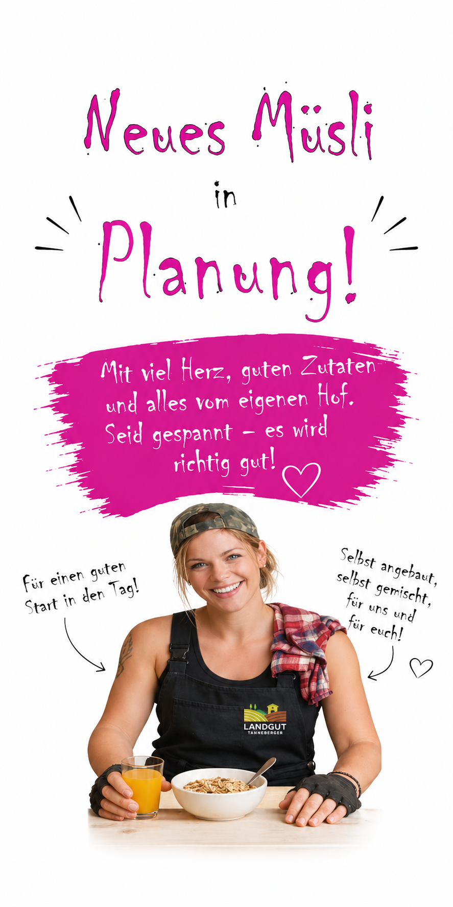Neues Müsli in Planung