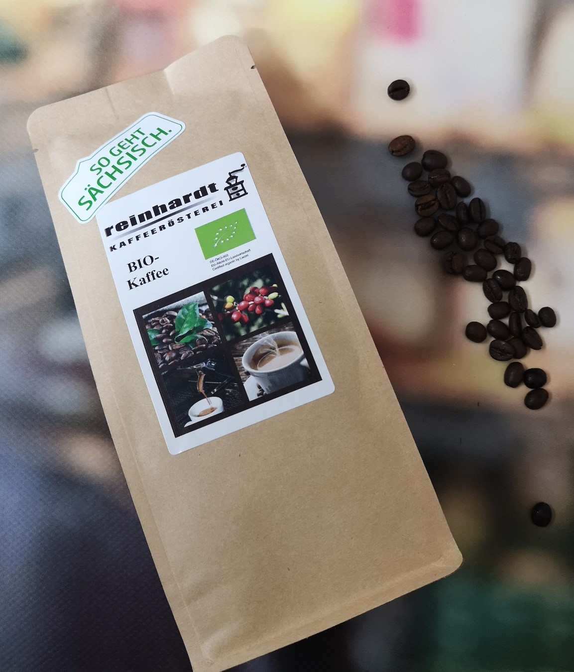 BIO Kaffee - ganze Bohne - Röstkaffee -