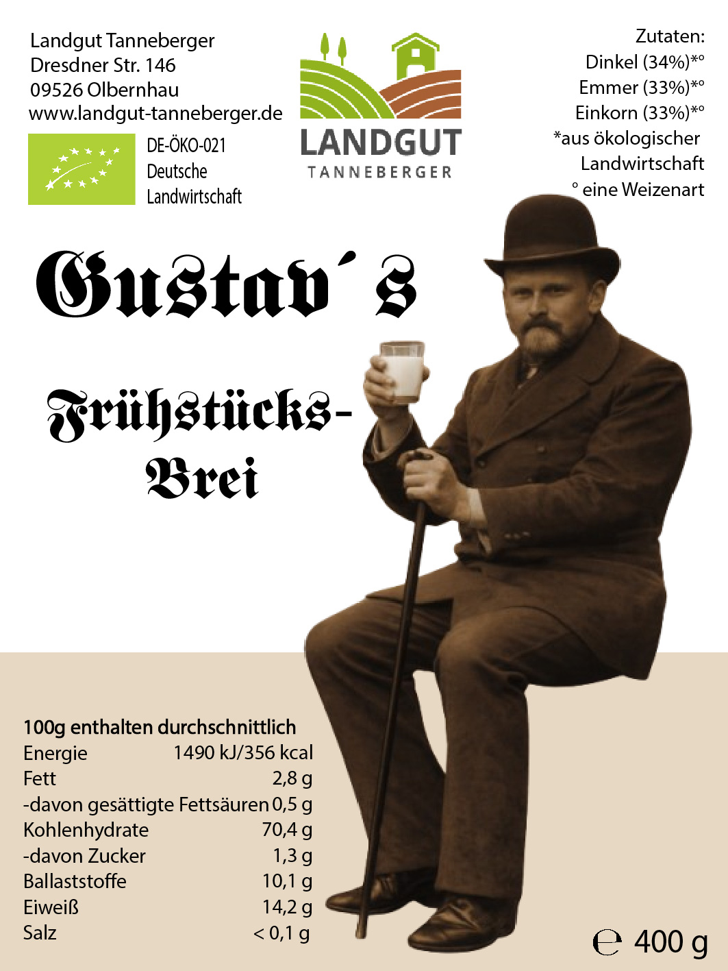 Gustav´s Frühstücksbrei 