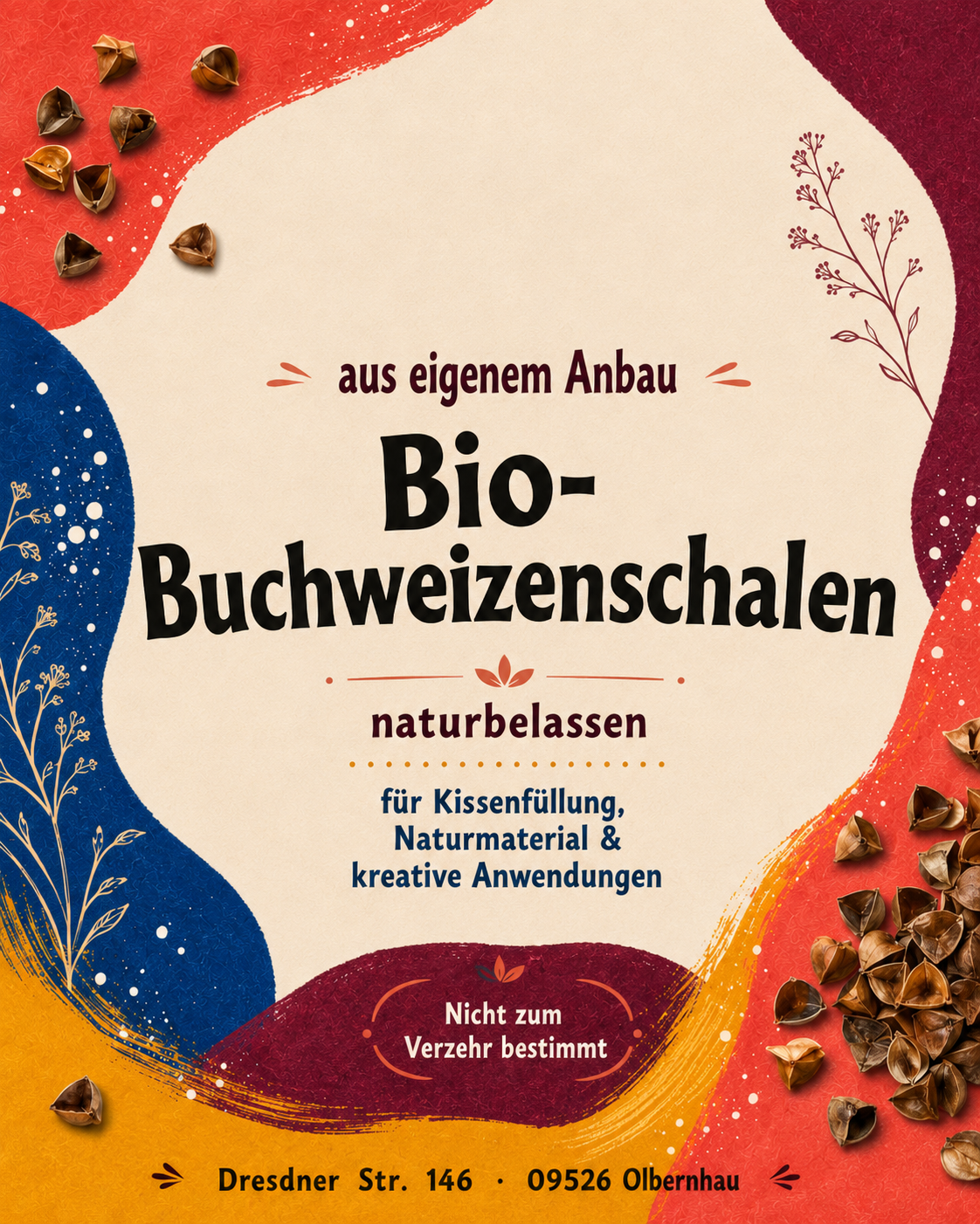 BIO-Buchweizenschalen