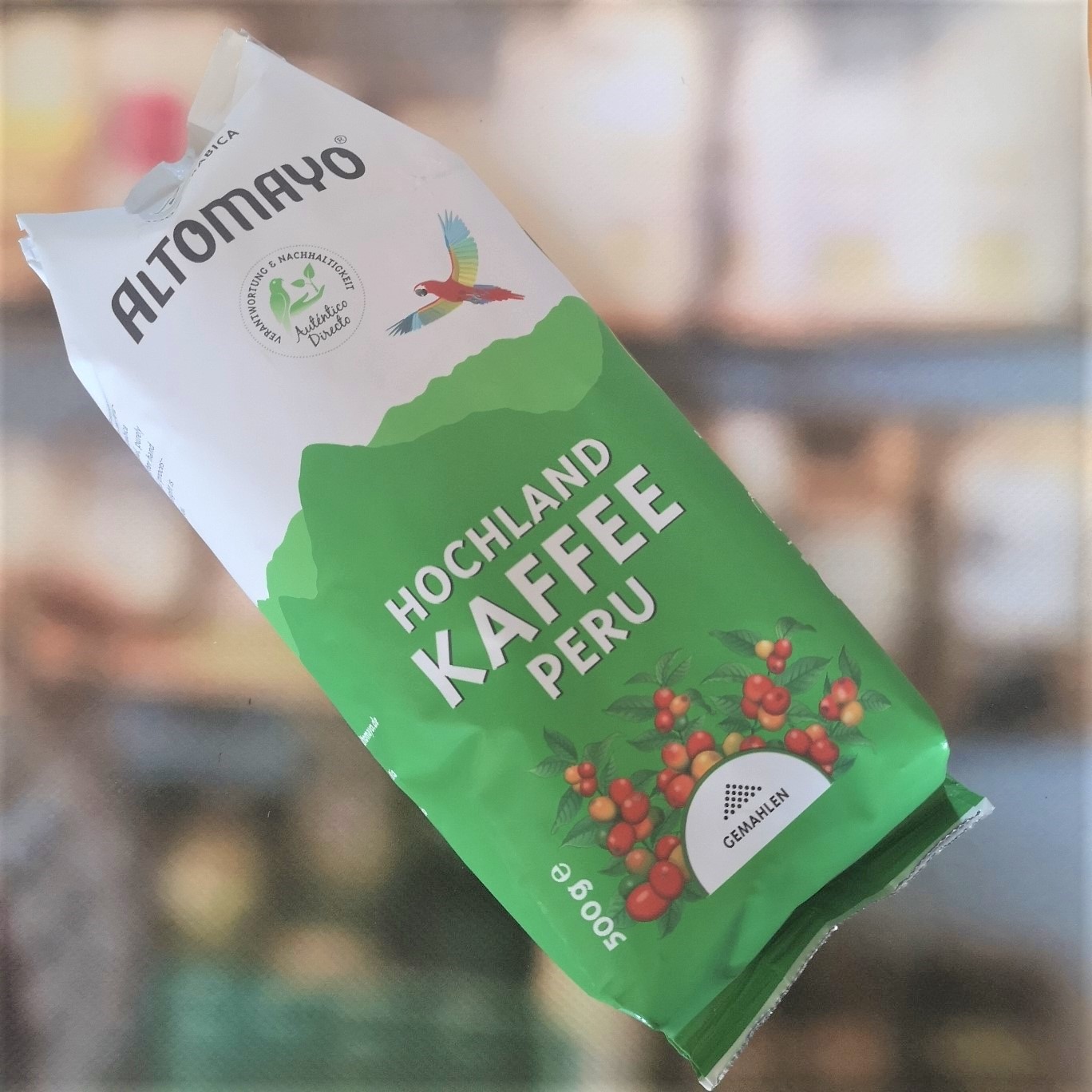 Hochland Kaffee Peru Altomayo gemahlen 500 g